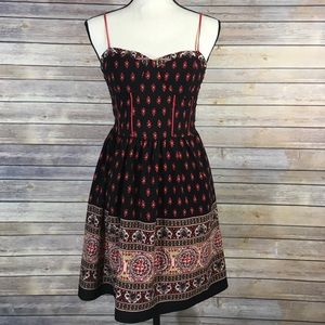 Band of Gypsies Fit & Flare Bustier Dress